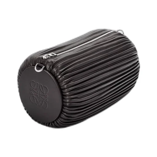 Large Bracelet pouch in pleated nappa