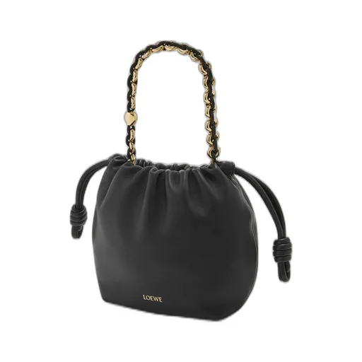 Mini Flamenco Purse bag in mellow nappa lambskin