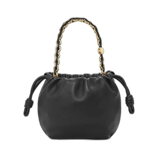 Mini Flamenco Purse bag in mellow nappa lambskin