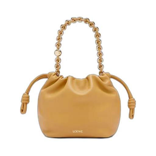 Mini Flamenco Purse bag in mellow nappa lambskin