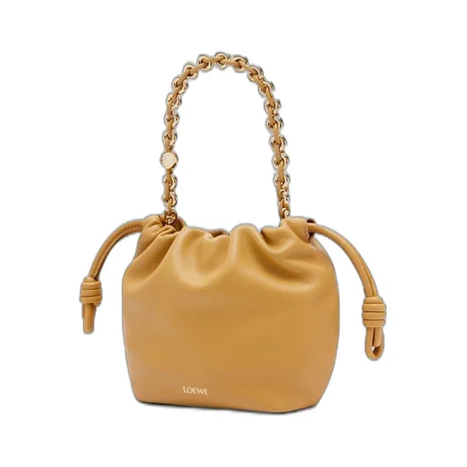 Mini Flamenco Purse bag in mellow nappa lambskin