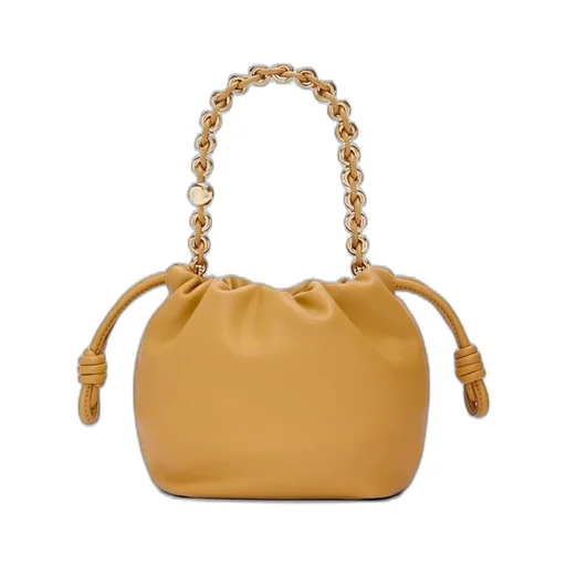 Mini Flamenco Purse bag in mellow nappa lambskin
