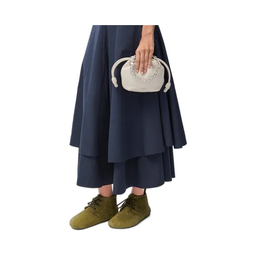 Mini Flamenco Purse bag in mellow nappa lambskin