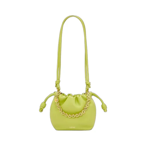 Mini Flamenco Purse bag in mellow nappa lambskin