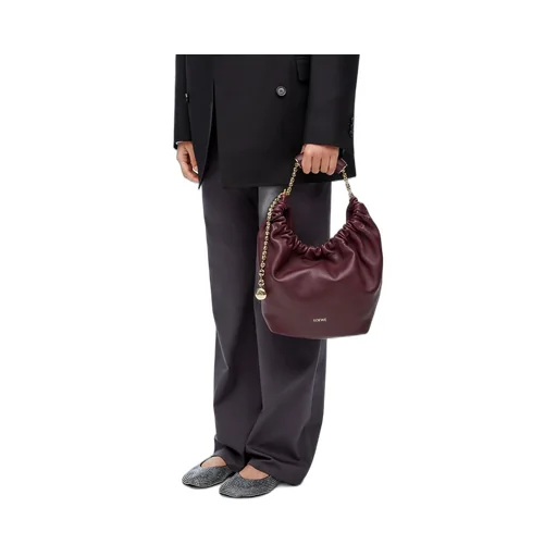 Small Squeeze bag in nappa lambskin