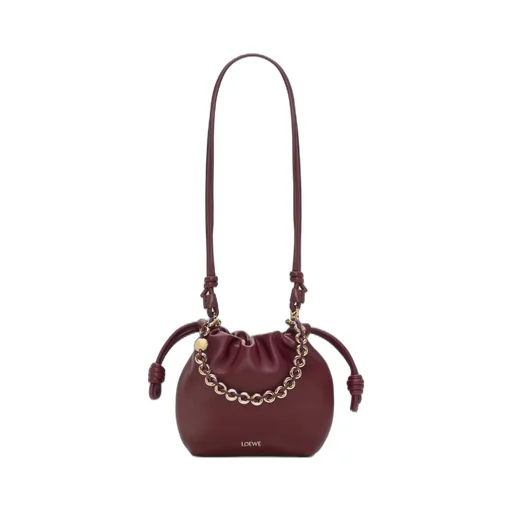 Mini Flamenco Purse bag in mellow nappa lambskin