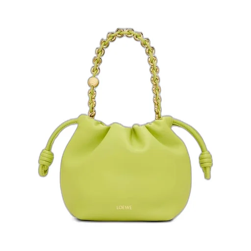 Mini Flamenco Purse bag in mellow nappa lambskin