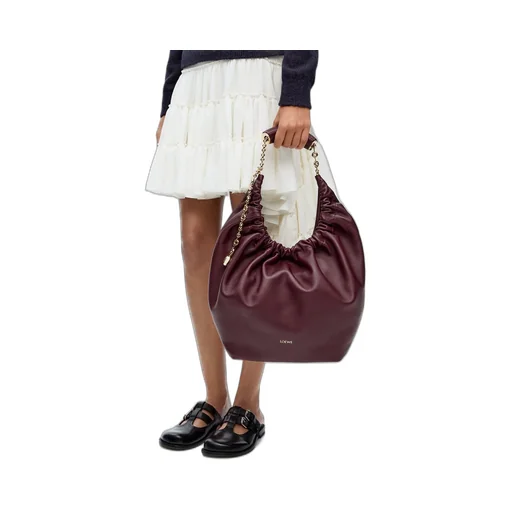 Medium Squeeze bag in nappa lambskin