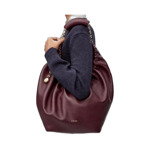 Medium Squeeze bag in nappa lambskin