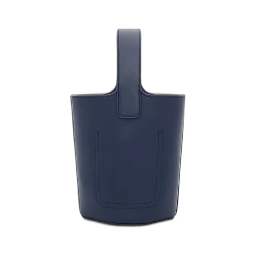 Mini Pebble bucket in mellow calfskin