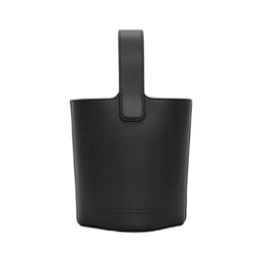 Mini Pebble bucket in mellow calfskin