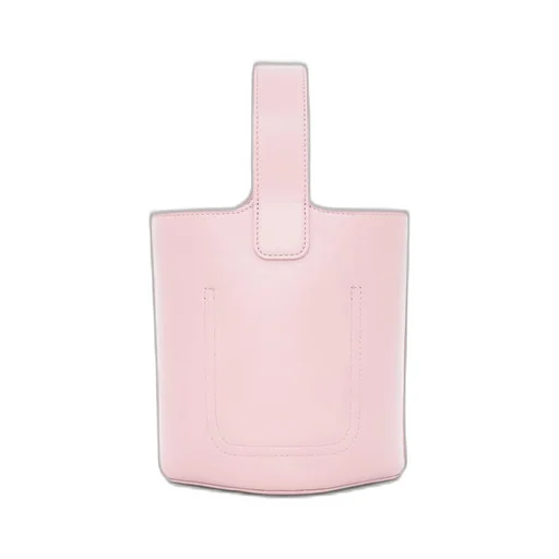 Mini Pebble bucket in mellow calfskin