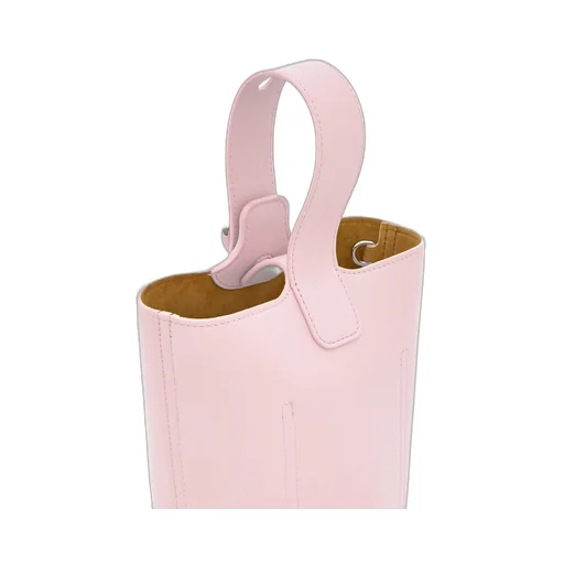 Mini Pebble bucket in mellow calfskin