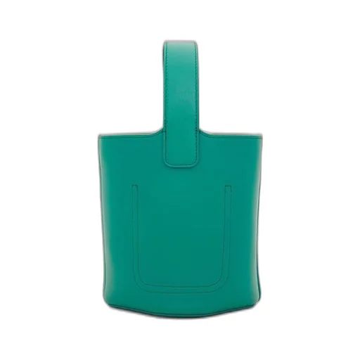 Mini Pebble bucket in mellow calfskin