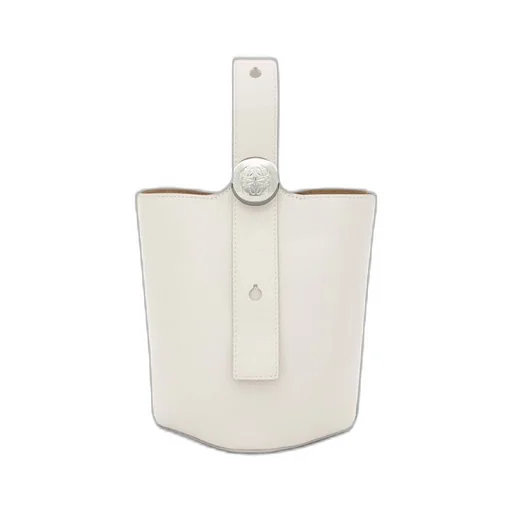 Mini Pebble Bucket bag in soft grained calfskin
