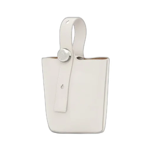 Mini Pebble Bucket bag in soft grained calfskin