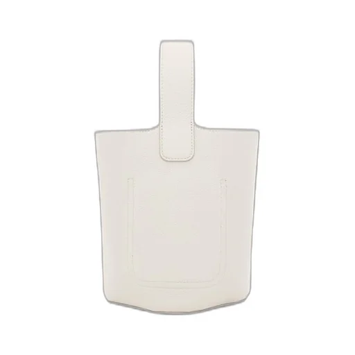 Mini Pebble Bucket bag in soft grained calfskin