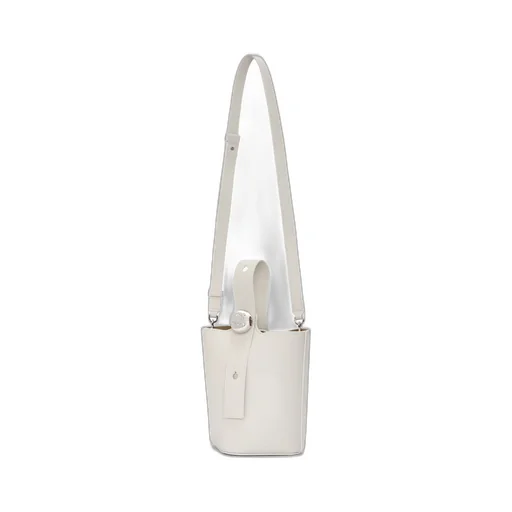 Mini Pebble Bucket bag in soft grained calfskin