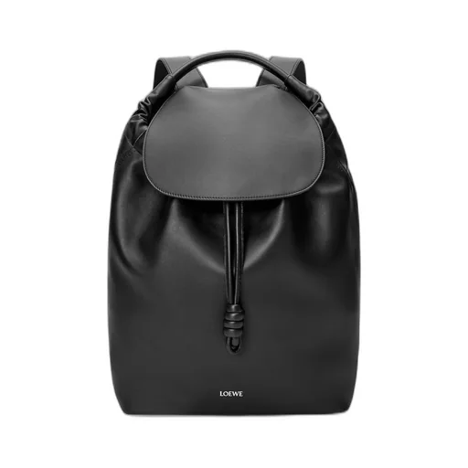 Flamenco backpack in shiny supple calfskin