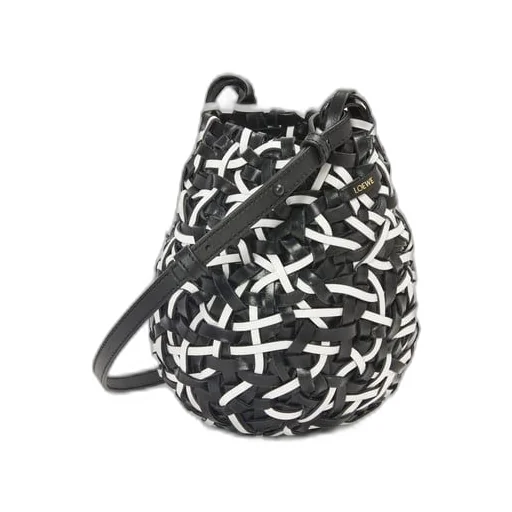 Small Nest Basket bag in calfskin