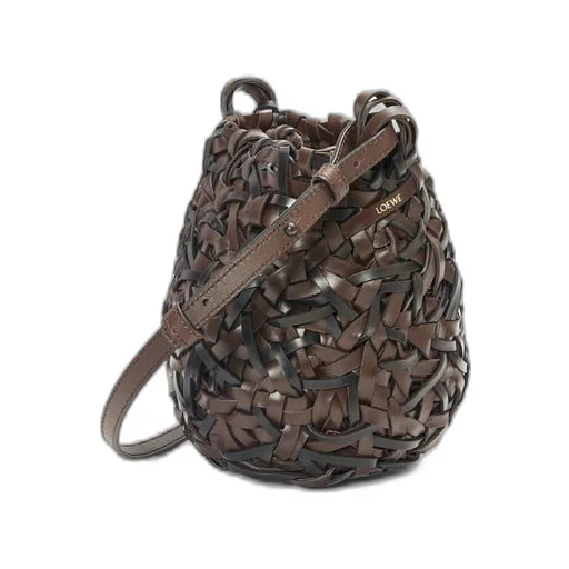 Small Nest Basket bag in calfskin