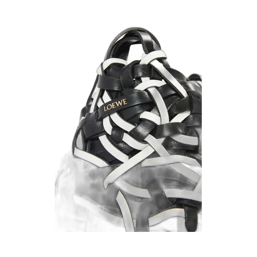 Small Nest Basket bag in calfskin