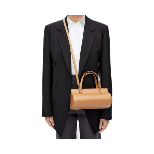 Small Clasp bag in silk calfskin