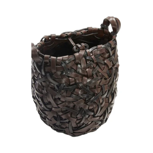 Small Nest Basket bag in calfskin