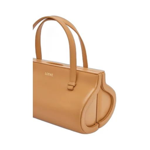 Small Clasp bag in silk calfskin