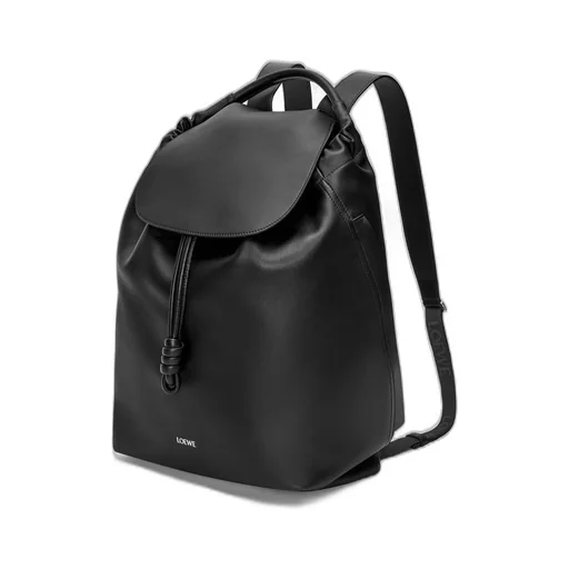 Flamenco backpack in shiny supple calfskin