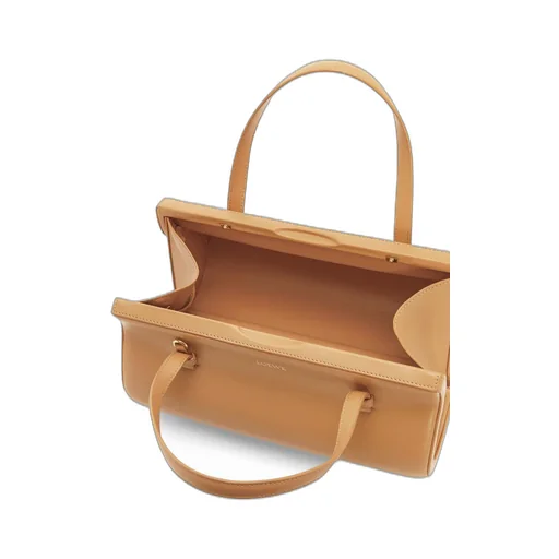 Small Clasp bag in silk calfskin