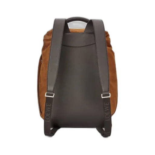 Flamenco backpack in pressed suede