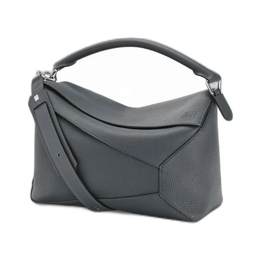 Large Puzzle bag in grained calfskin