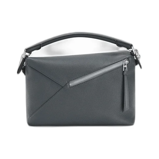 Large Puzzle bag in grained calfskin
