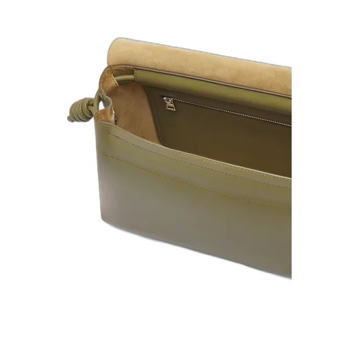 Flamenco satchel in shiny supple calfskin