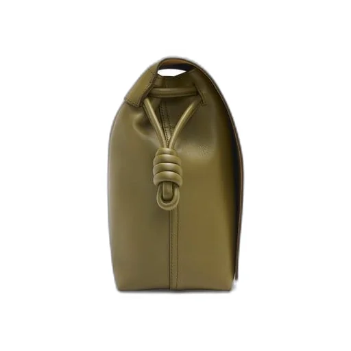 Flamenco satchel in shiny supple calfskin