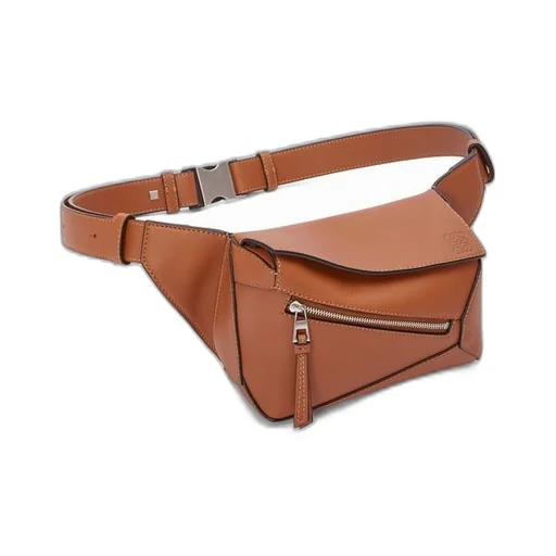 Mini Puzzle Bumbag in classic calfskin