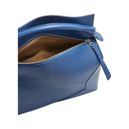 Large Puzzle bag in shiny calfskin