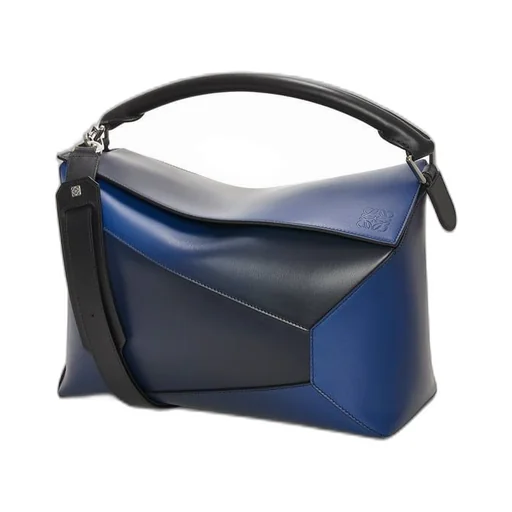Large Puzzle bag in silk calfskin