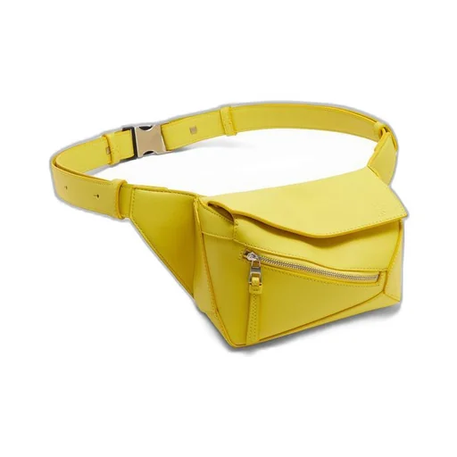 Mini Puzzle Bumbag in classic calfskin