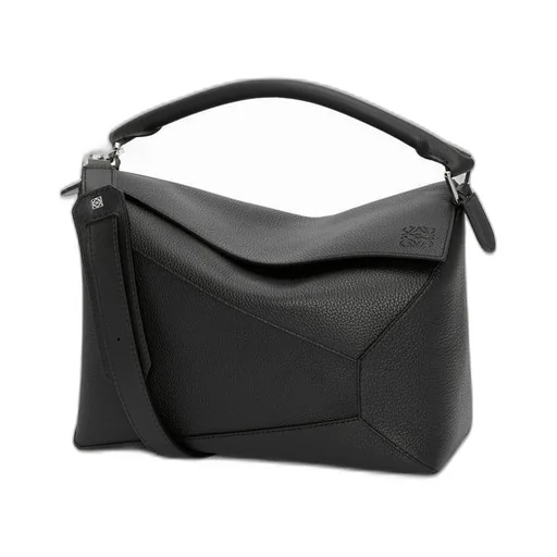 Large Puzzle bag in grained calfskin