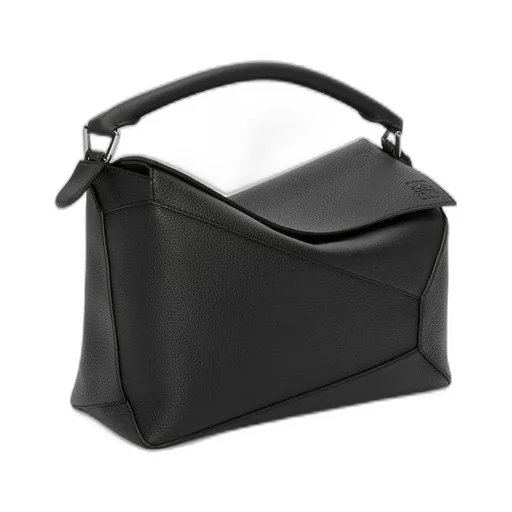 Large Puzzle bag in grained calfskin