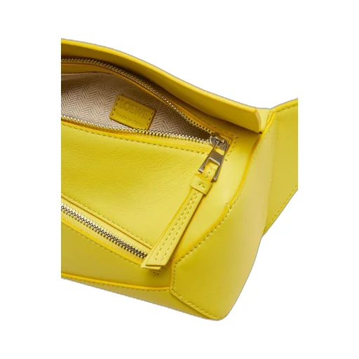 Mini Puzzle Bumbag in classic calfskin