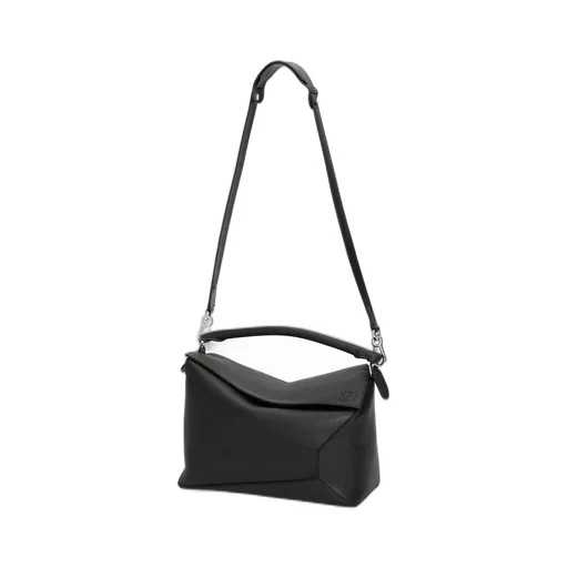 Large Puzzle bag in grained calfskin
