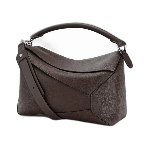 Large Puzzle bag in grained calfskin