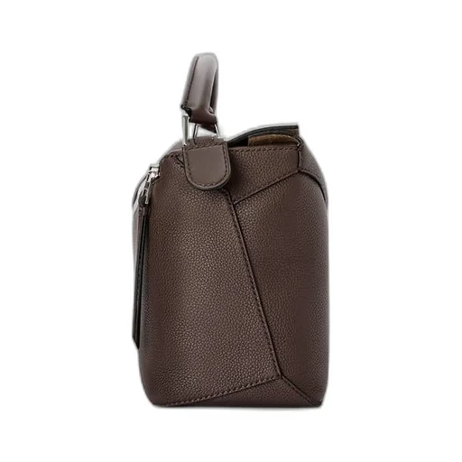 Large Puzzle bag in grained calfskin
