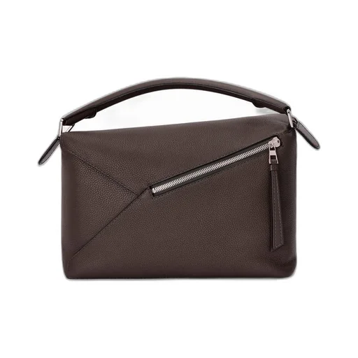 Large Puzzle bag in grained calfskin