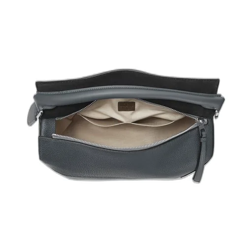 Large Puzzle bag in grained calfskin