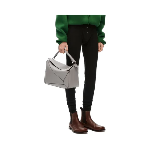 Large Puzzle bag in classic calfskin
