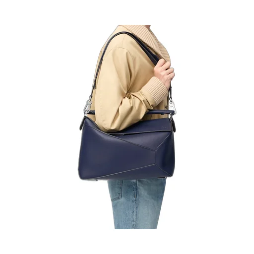 Large Puzzle bag in classic calfskin